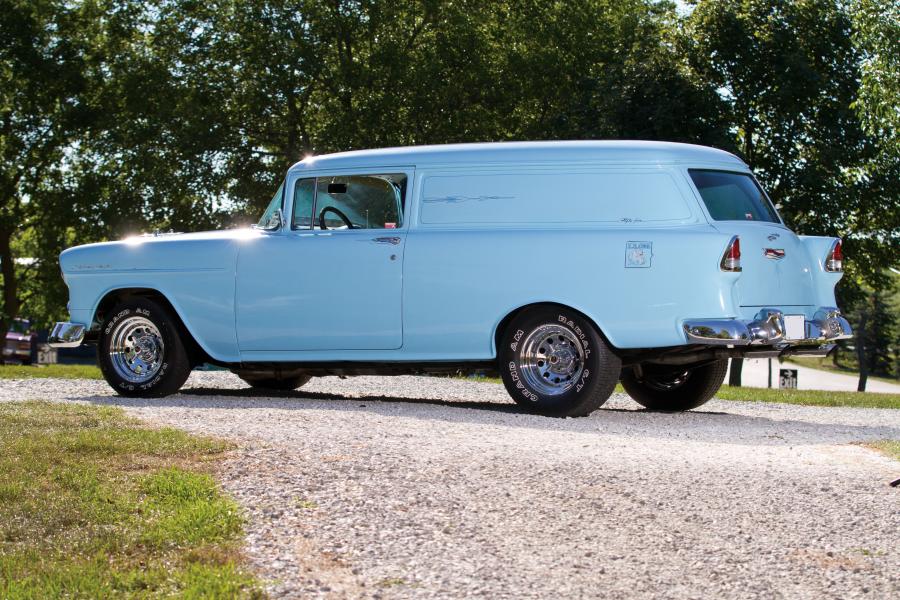  Chevrolet 1500 Custom Sedan Delivery 1955 года  (фото 23 из 23)